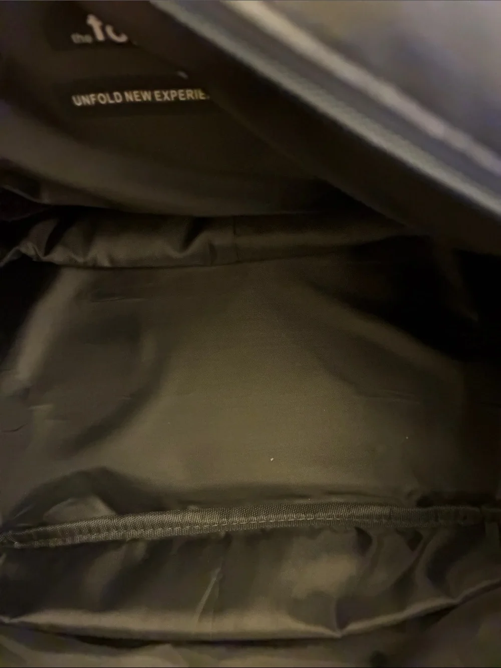 NWOT The Foldie Black Duffel Bag with Front Pocket-Great bag!!!